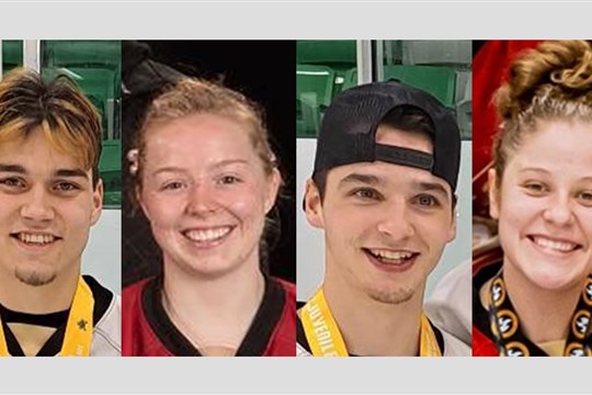 Ballon sur glace : quatre athlètes représenteront le Canada 