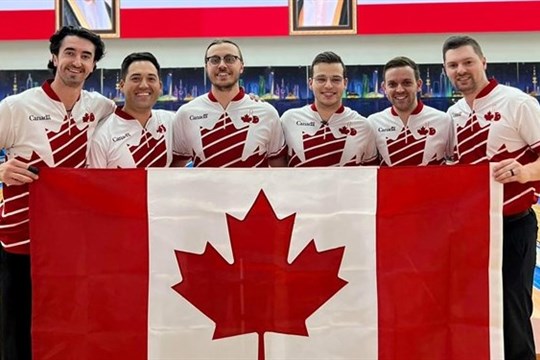 Nathan Ruest-Lajoie est champion du monde en équipe  