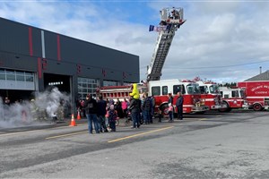 Une journée portes ouvertes réussie à la caserne incendie de Saint-Antonin